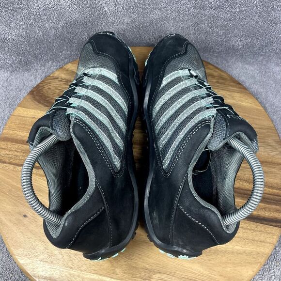 Kuru Womens Chicane Hiking Trail Shoes Size 9 Gray Teal Sneakers 20060890 Mesh - Picture 5 of 11